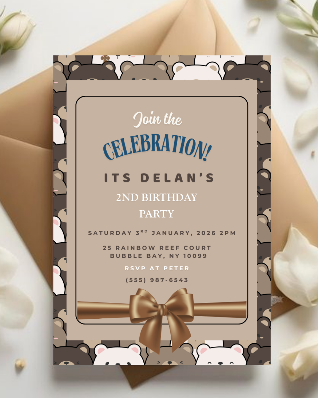 dive into the fun birthday invite (5)