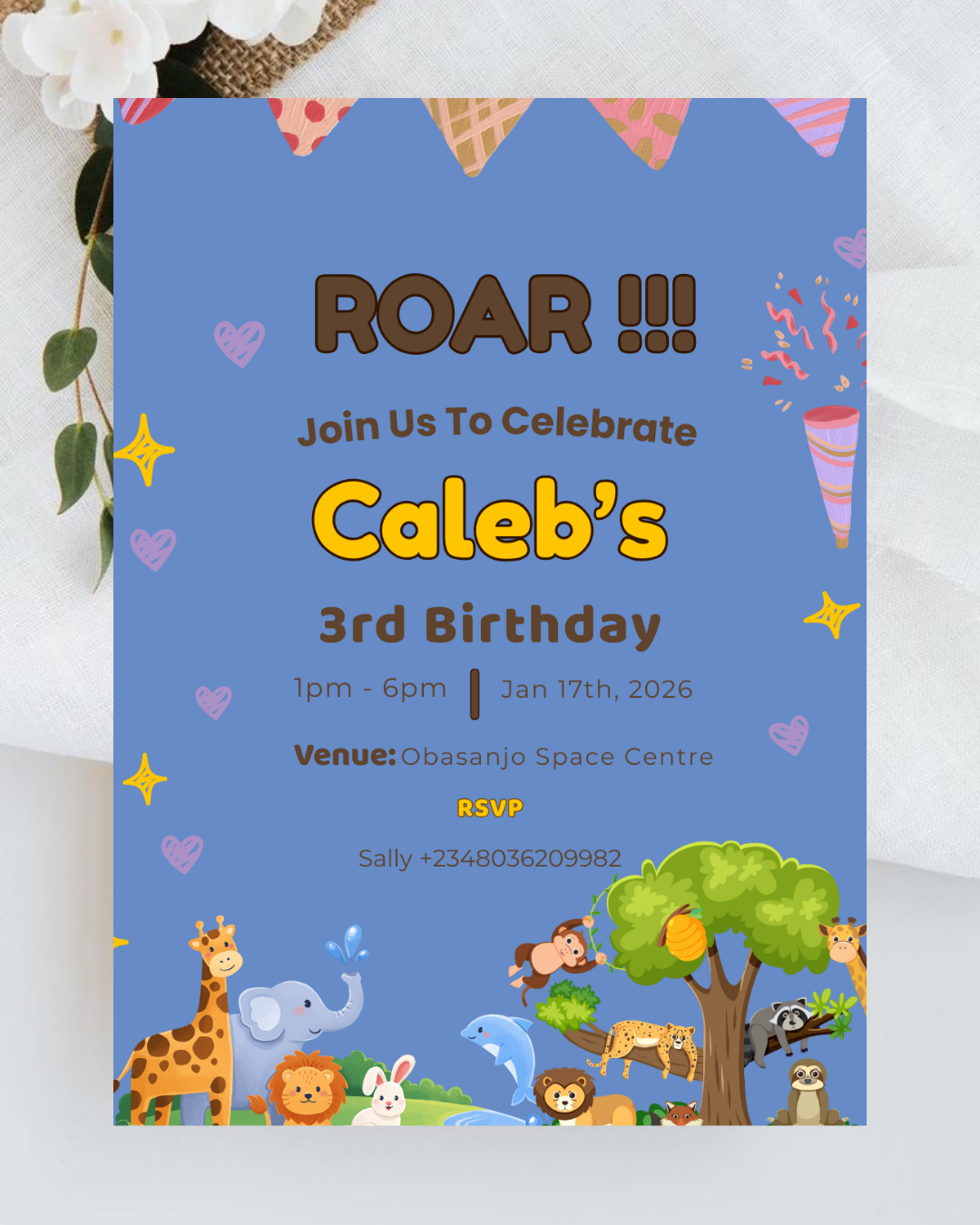 dive into the fun birthday invite (7)